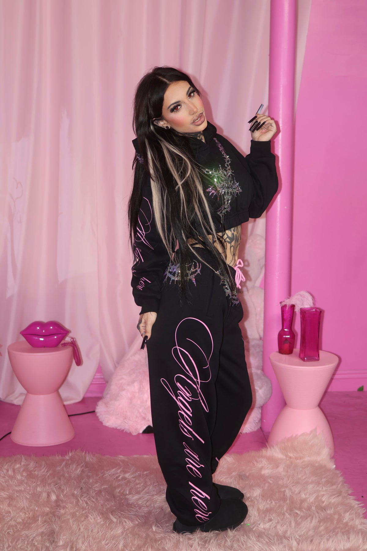 Angels are here sweatpants — additional product photo 9 of 24