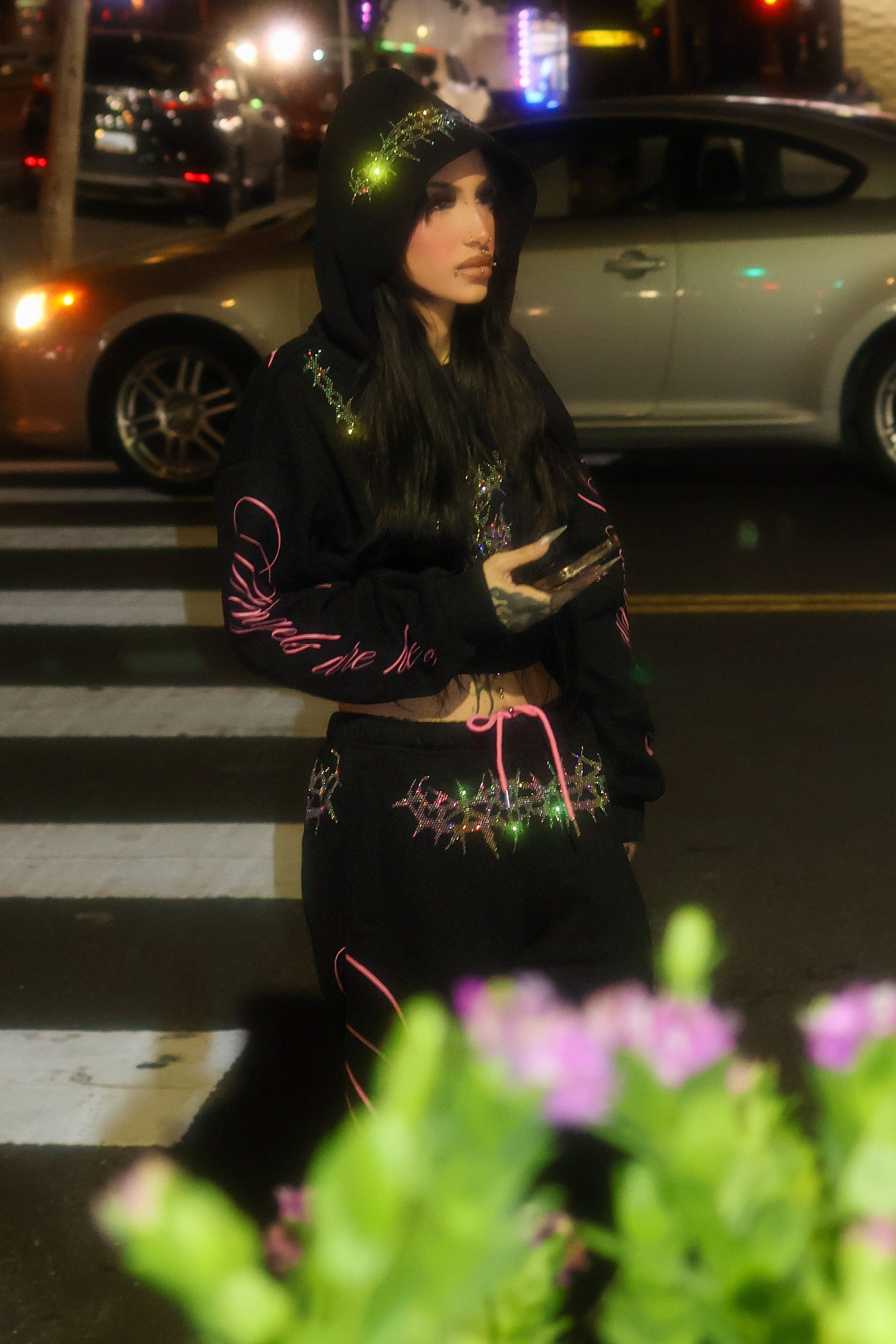 Angels are here sweatpants