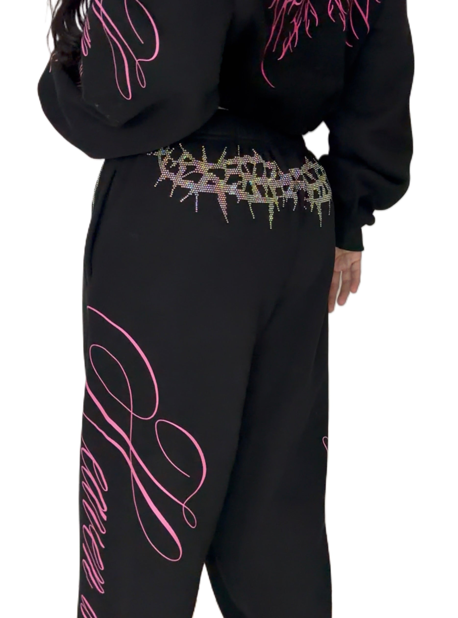 Angels are here sweatpants