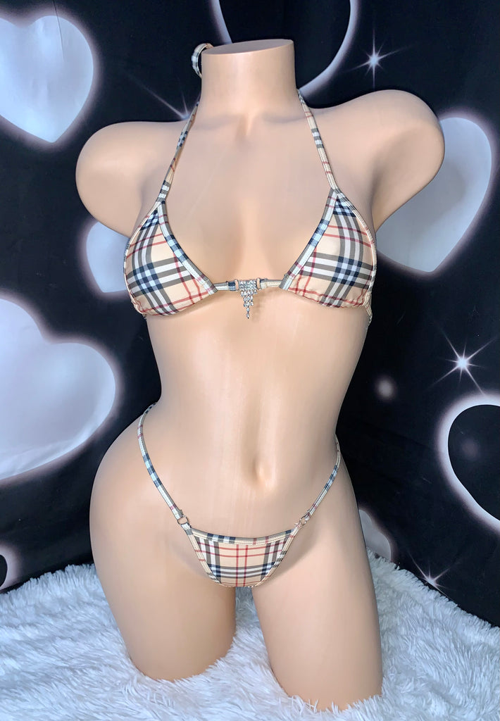 London sparkle microkini - Bikinis, Monokinis, skirt sets, and apparel inspired by strippers - Bubblegum The Brand