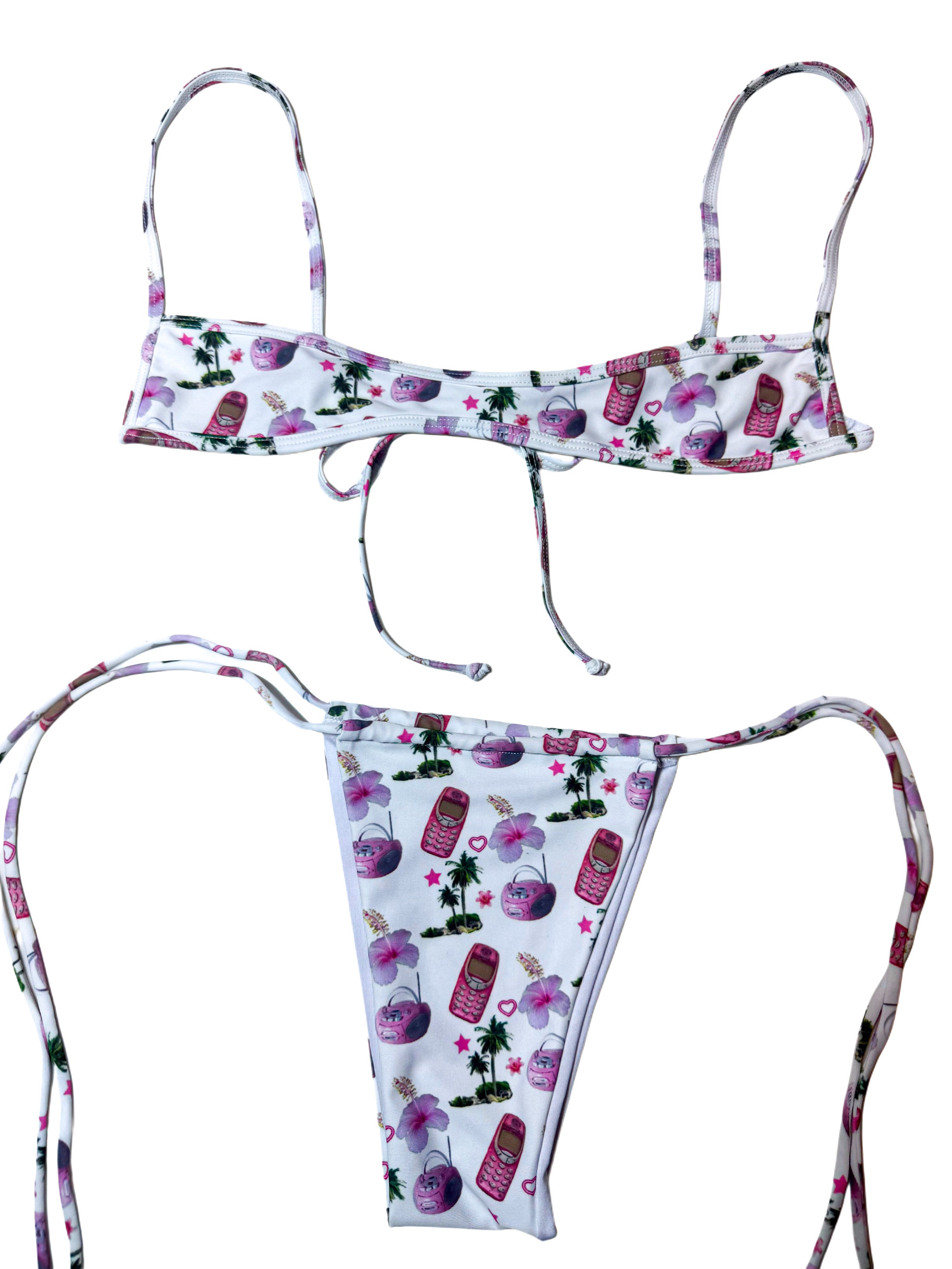 Malibu slanted bikini