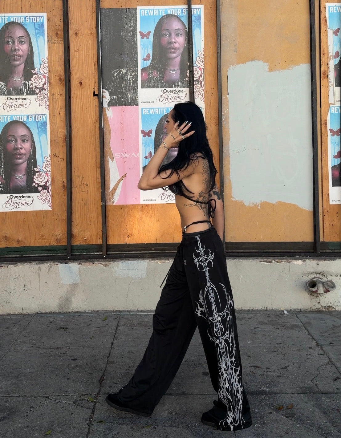 Demonware cyber sigilism track pants