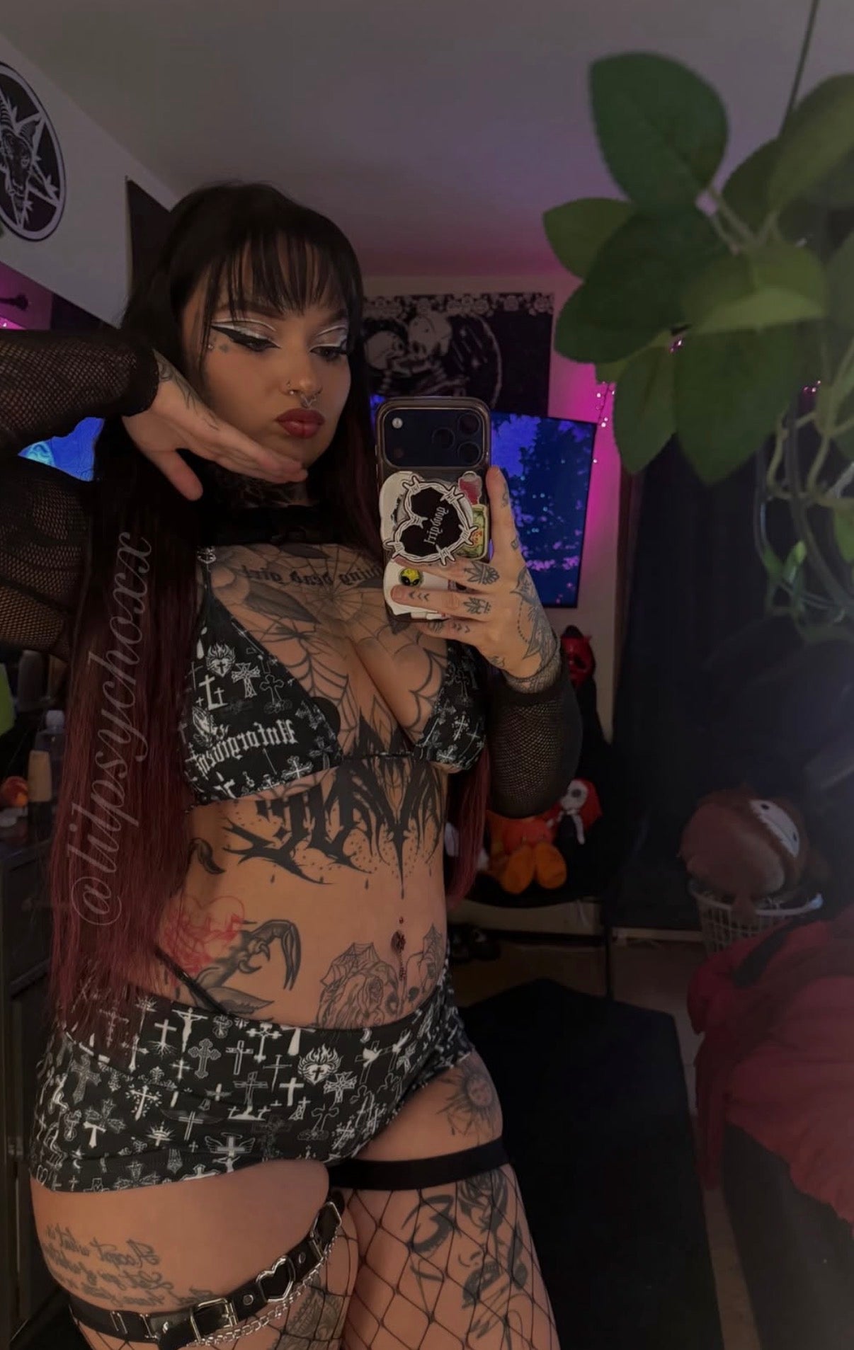 Unforgiven bikini shorts set