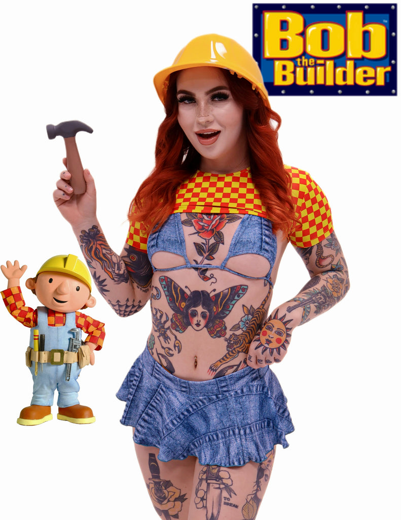 Bob the builder skirt set Halloween costume