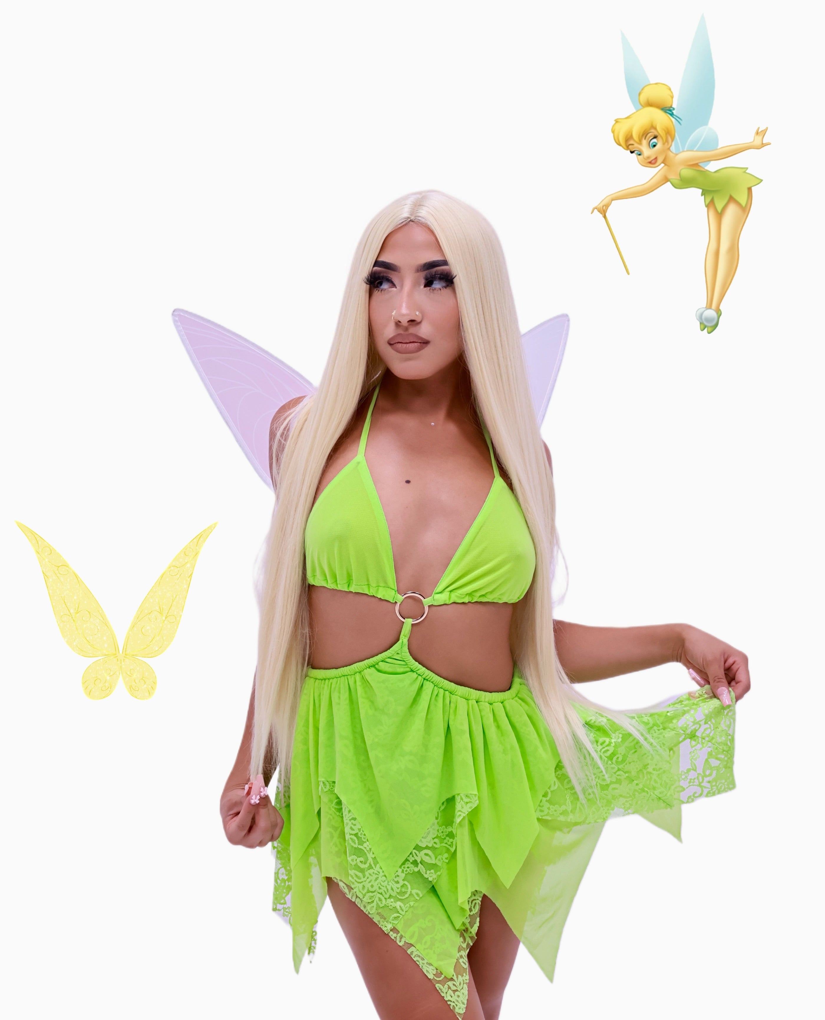 Tinkerbell pixie dress