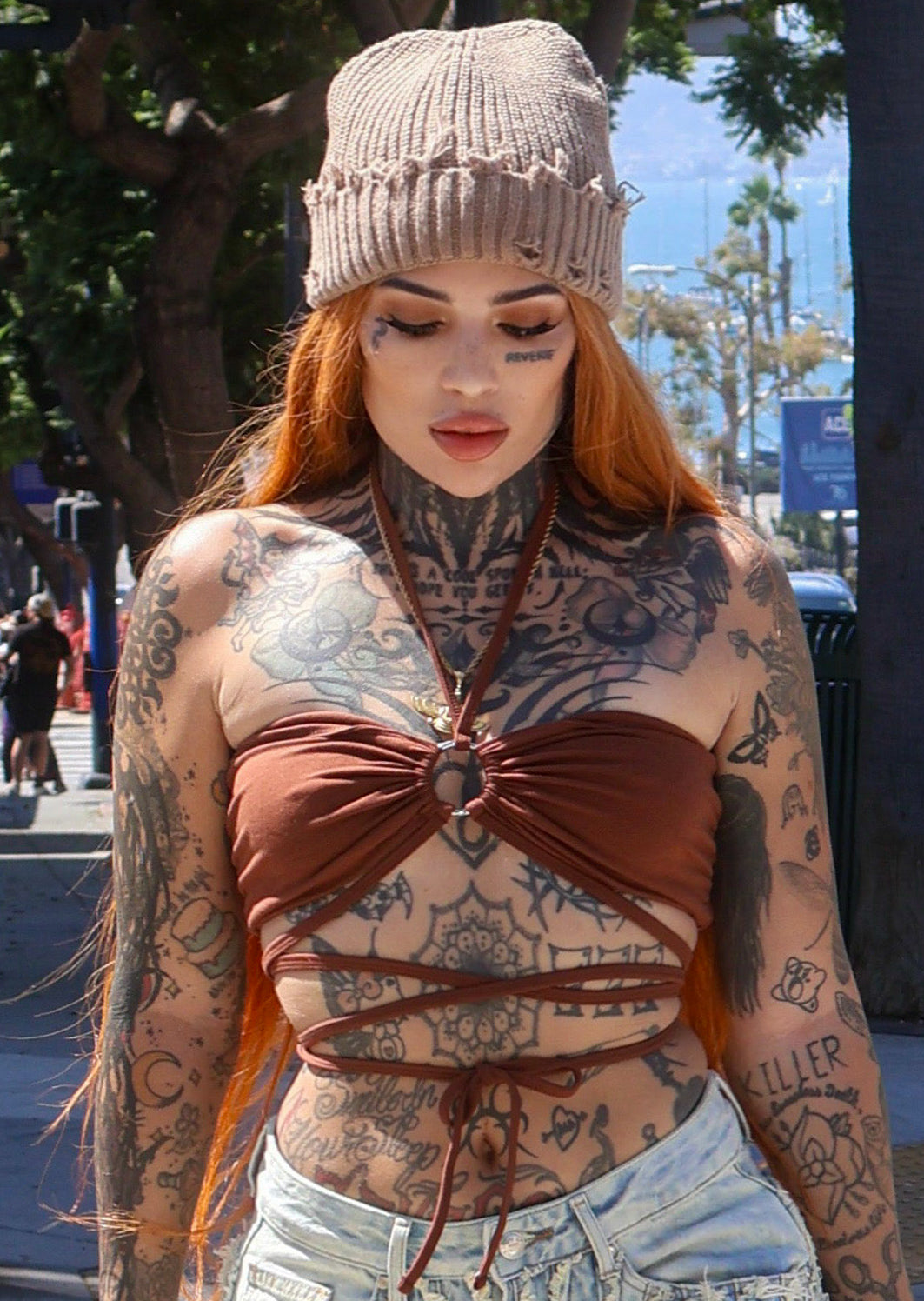 Wrapped up O-ring tube top