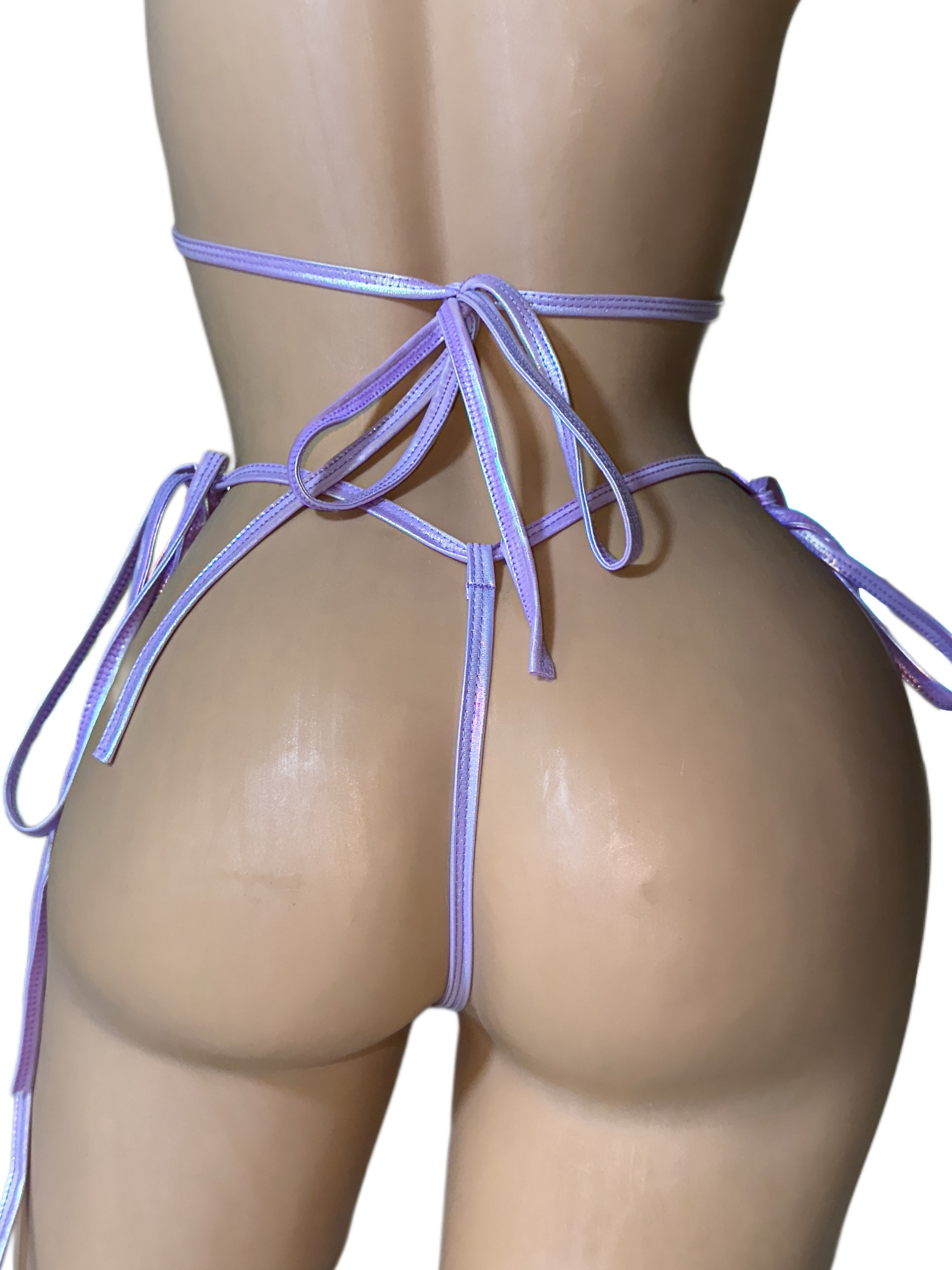 holographic chrome microkini