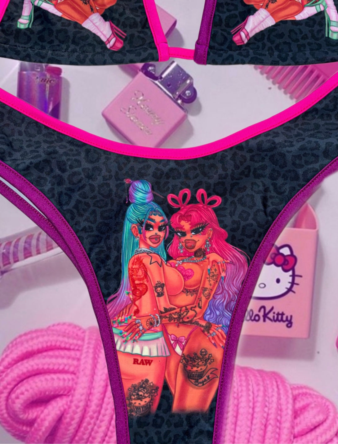 Hoodrich barbie bikini