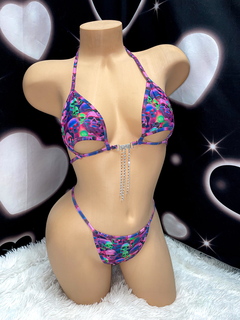 Virtual death sparkle bikini