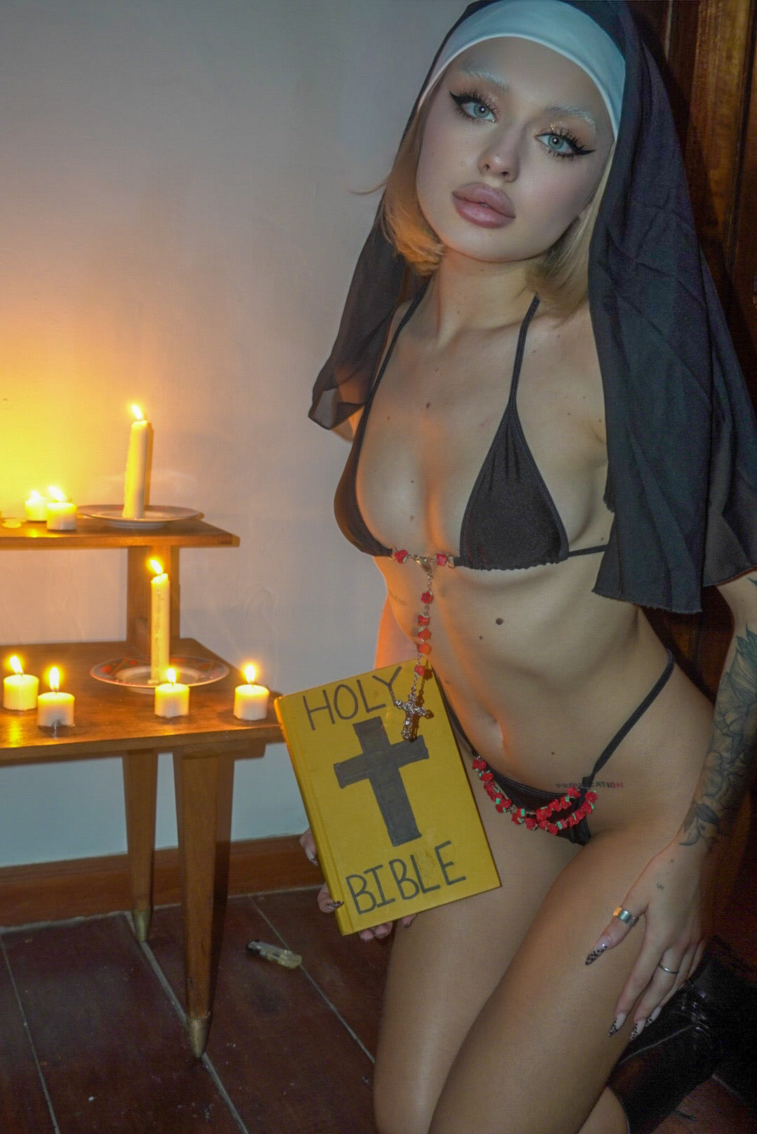 Rosary micro bikini