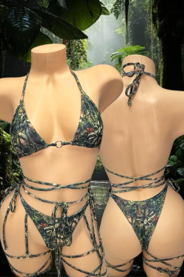 Rain Forest reverie bikini set