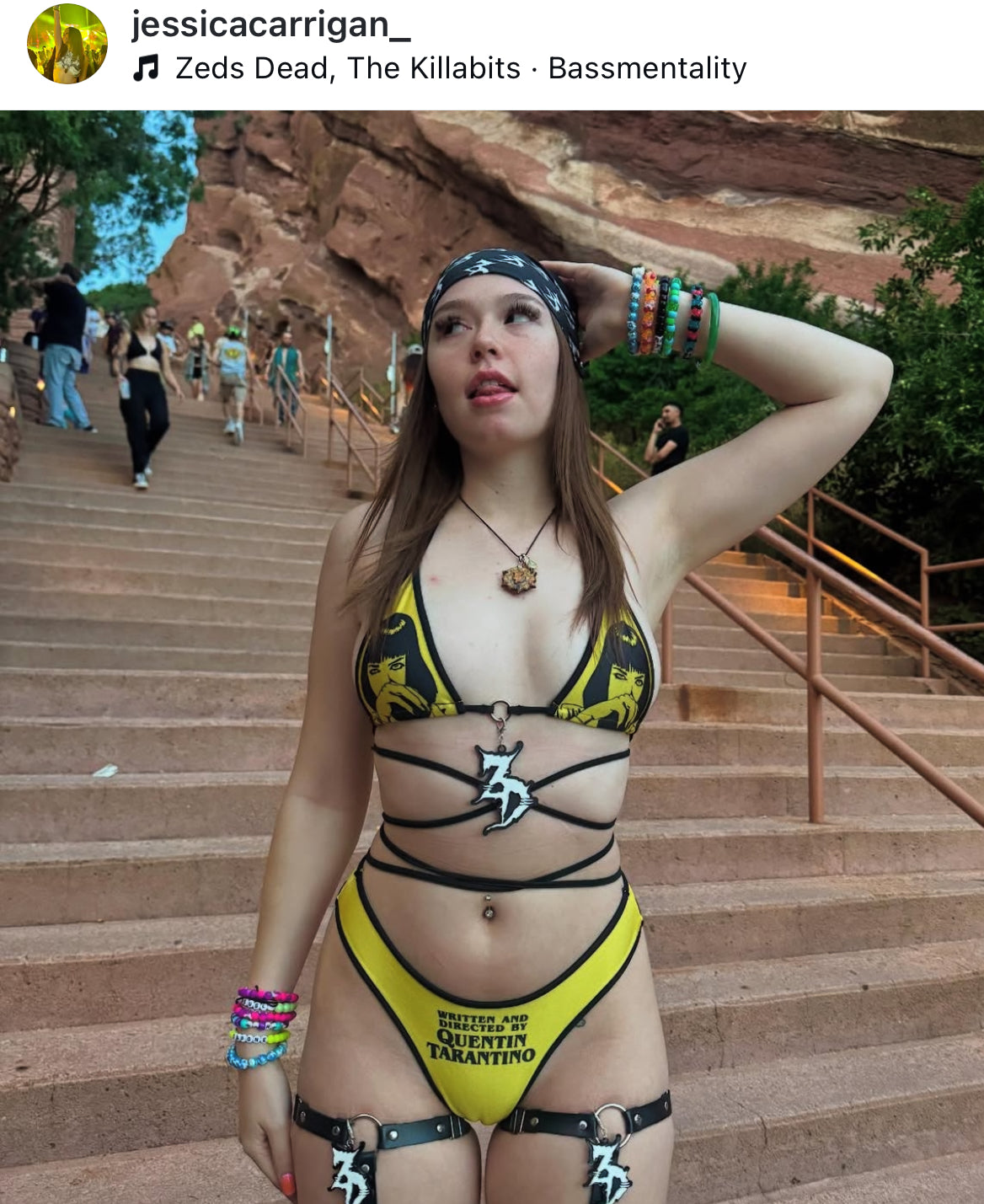 Mia Wallace bikini