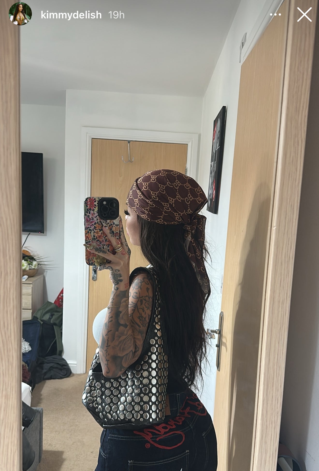 satin headscarfs
