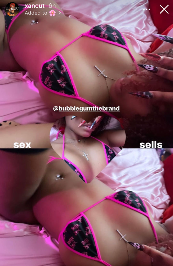Sex sells bikini pink