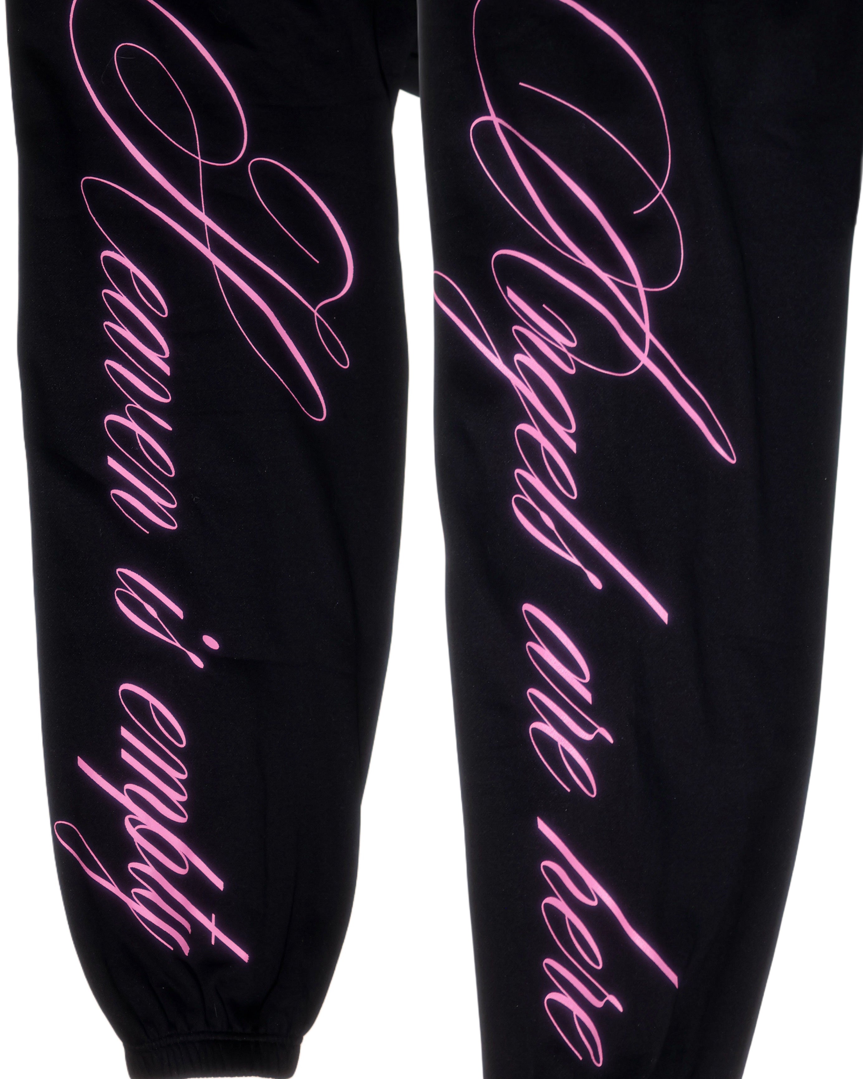 Angels are here sweatpants