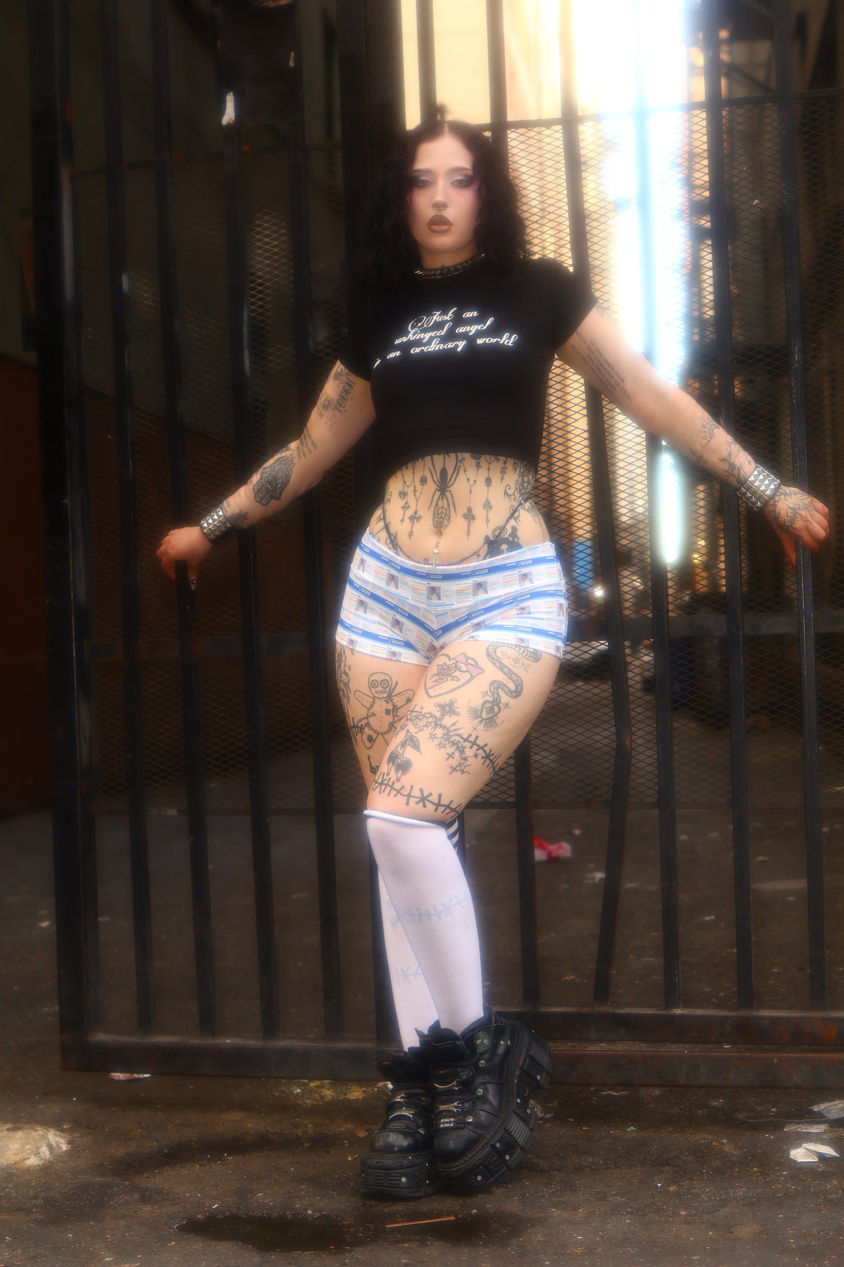 Myspace micro shorts hotpants streetwear