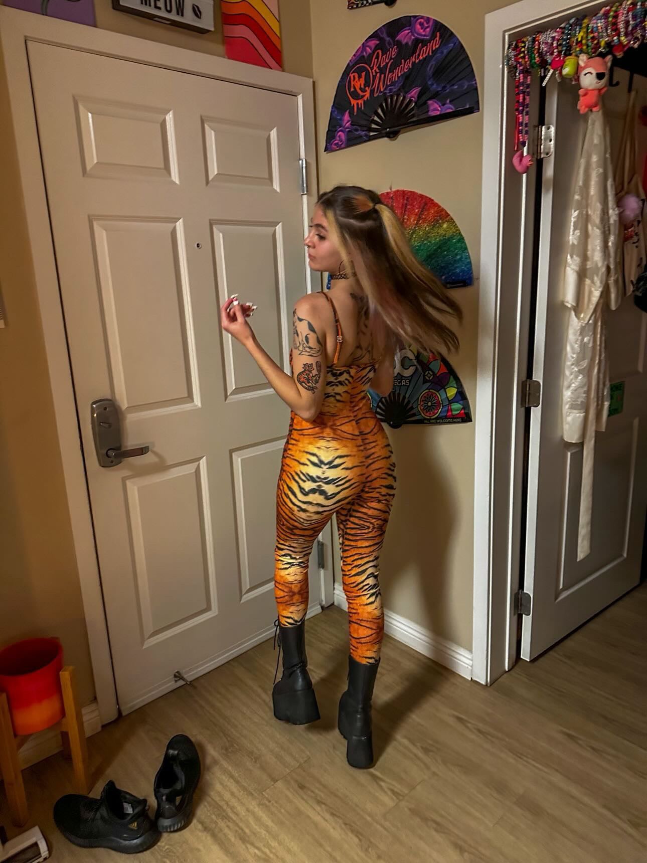Tiger jumpsuit