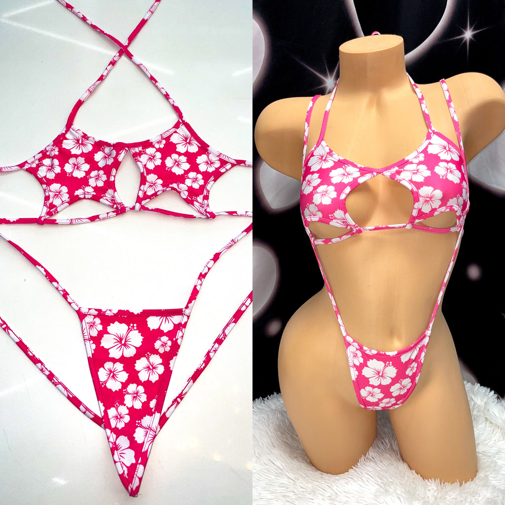 Lei me down star slingshot - Bikinis, Monokinis, skirt sets, and apparel inspired by strippers - Bubblegum The Brand