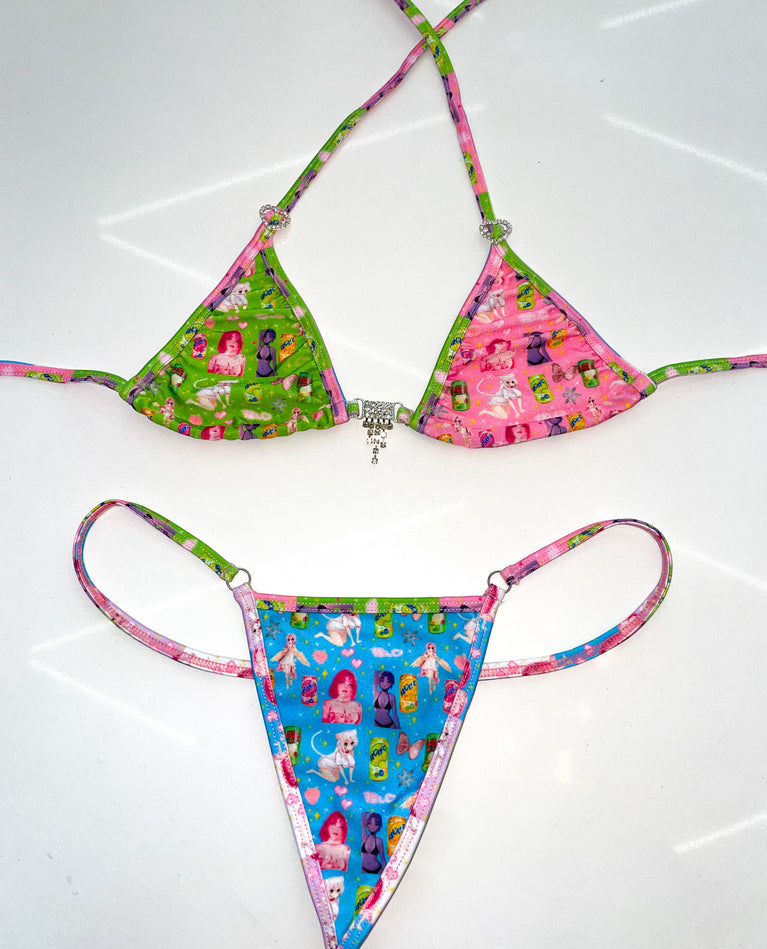 Shop Microkinis & Sparkle Swimwear – Bubblegum The Brand