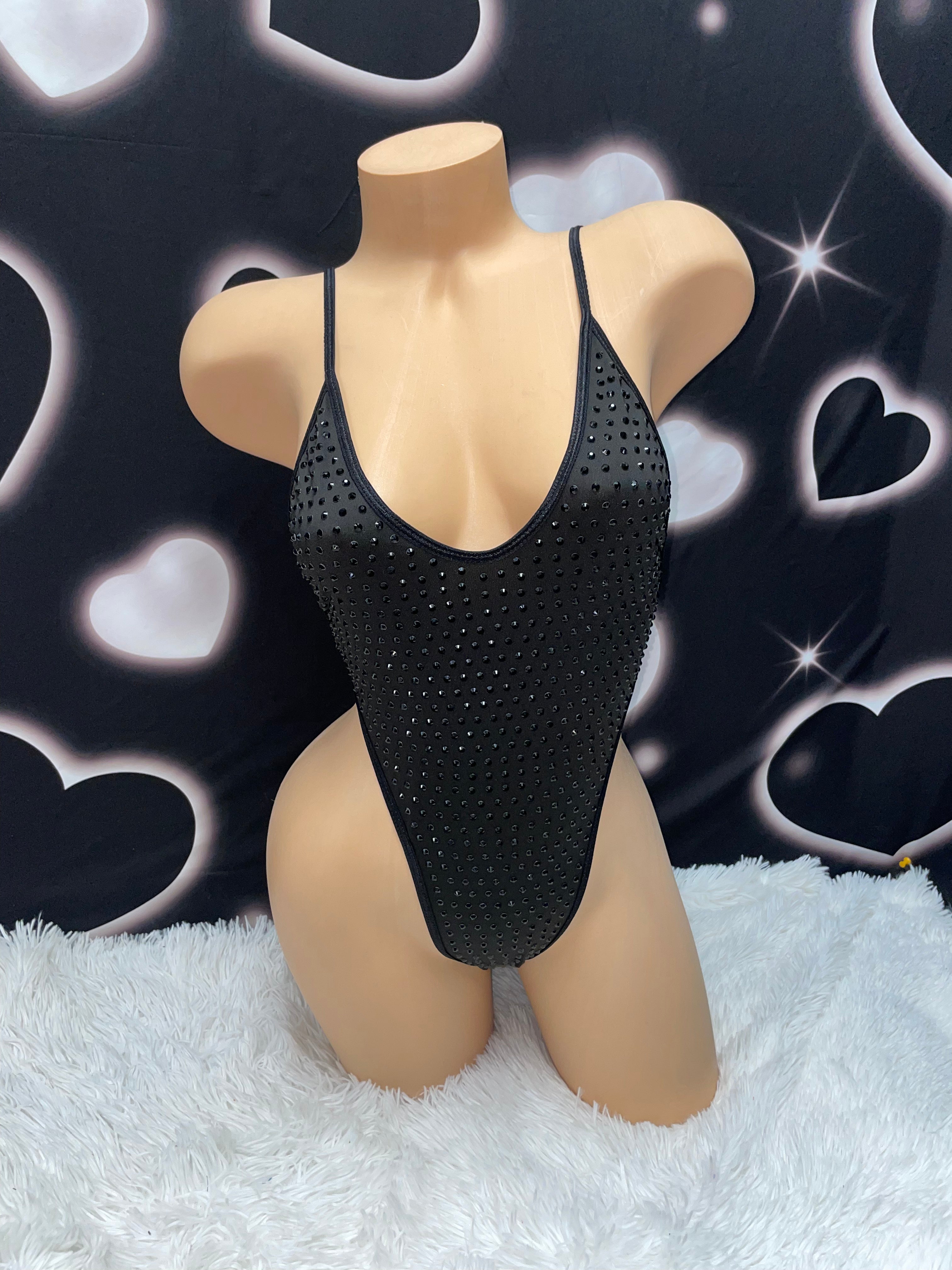 Iced out rhinestone one piece - new colors! - Bikinis, Monokinis, skirt sets, and apparel inspired by strippers - Bubblegum The Brand