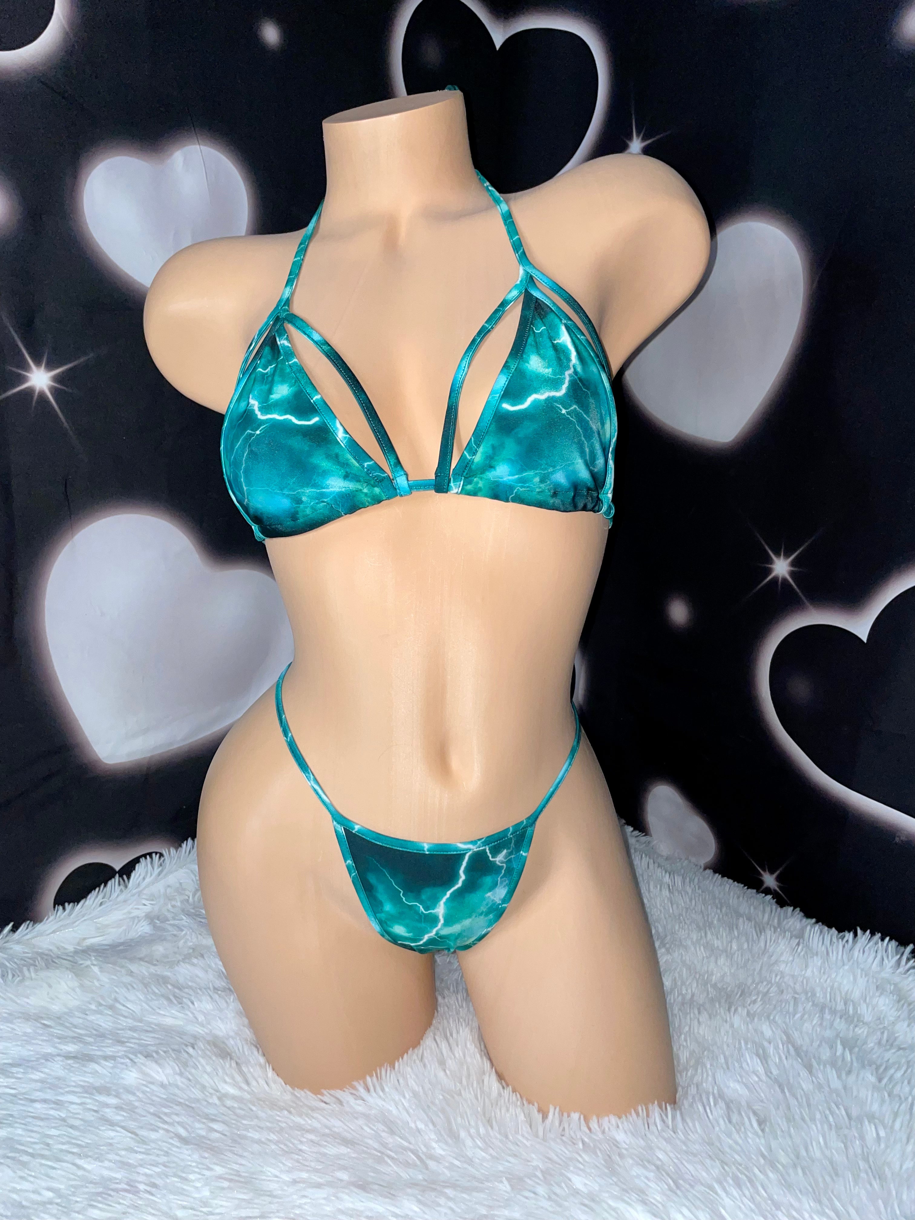 Emerald Dusk Skirt Sleeve Set - Bikinis, Monokinis, skirt sets, and apparel inspired by strippers - Bubblegum The Brand