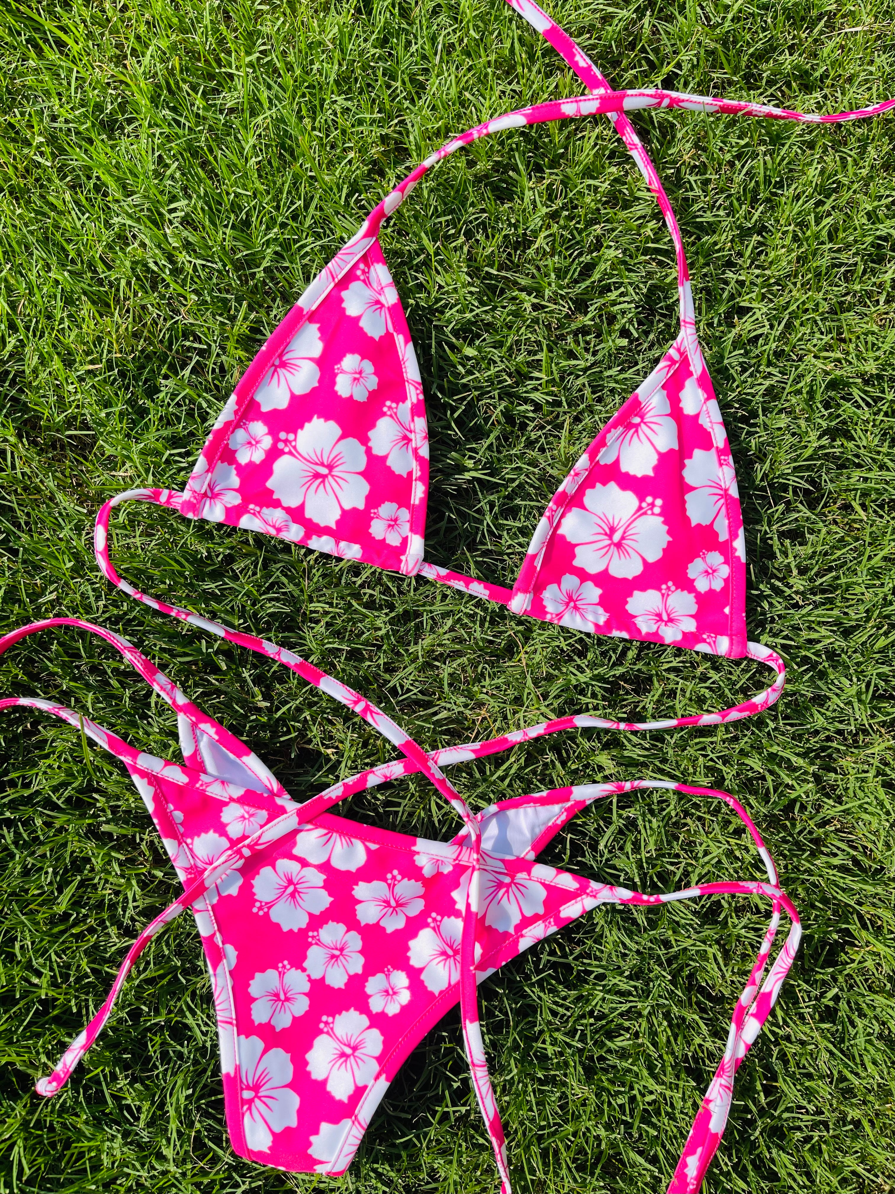 Lei Me Down bikini - Bikinis, Monokinis, skirt sets, and apparel inspired by strippers - Bubblegum The Brand