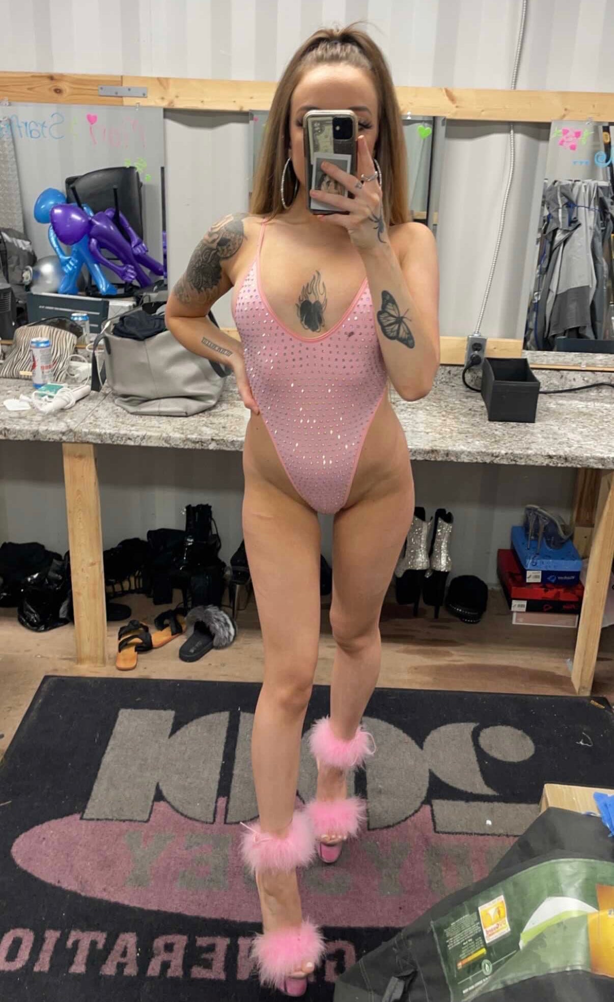 Iced Out rhinestone one piece - Bikinis, Monokinis, skirt sets, and apparel inspired by strippers - Bubblegum The Brand