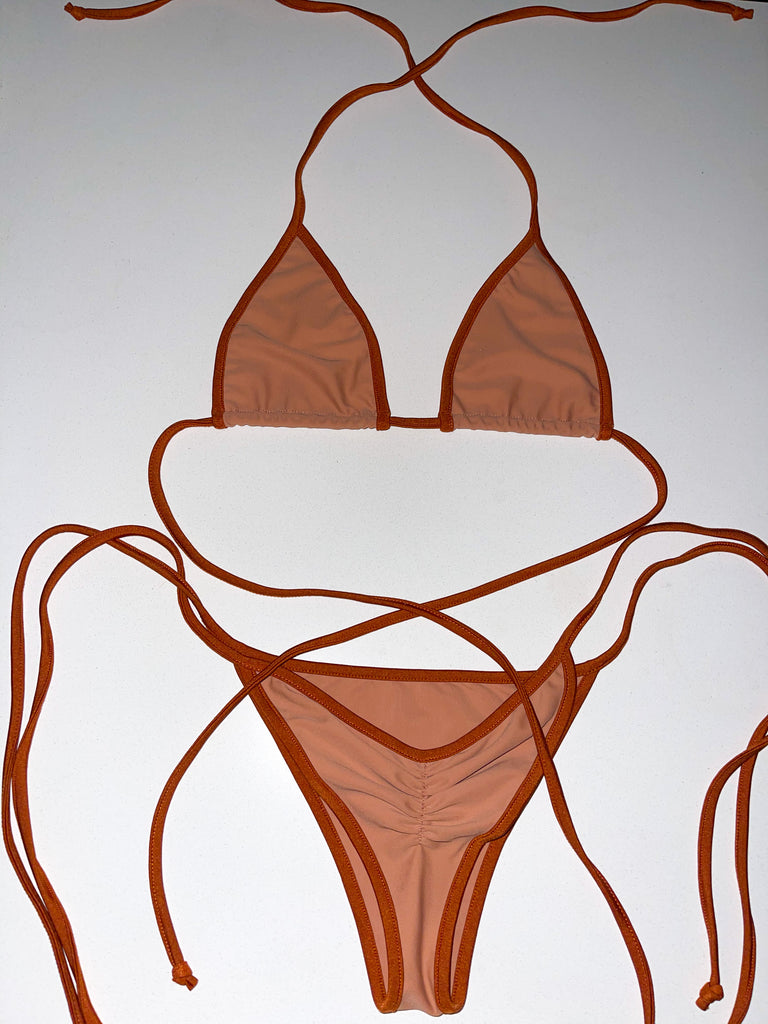 Honey nude bikini - Bikinis, Monokinis, skirt sets, and apparel inspired by strippers - Bubblegum The Brand