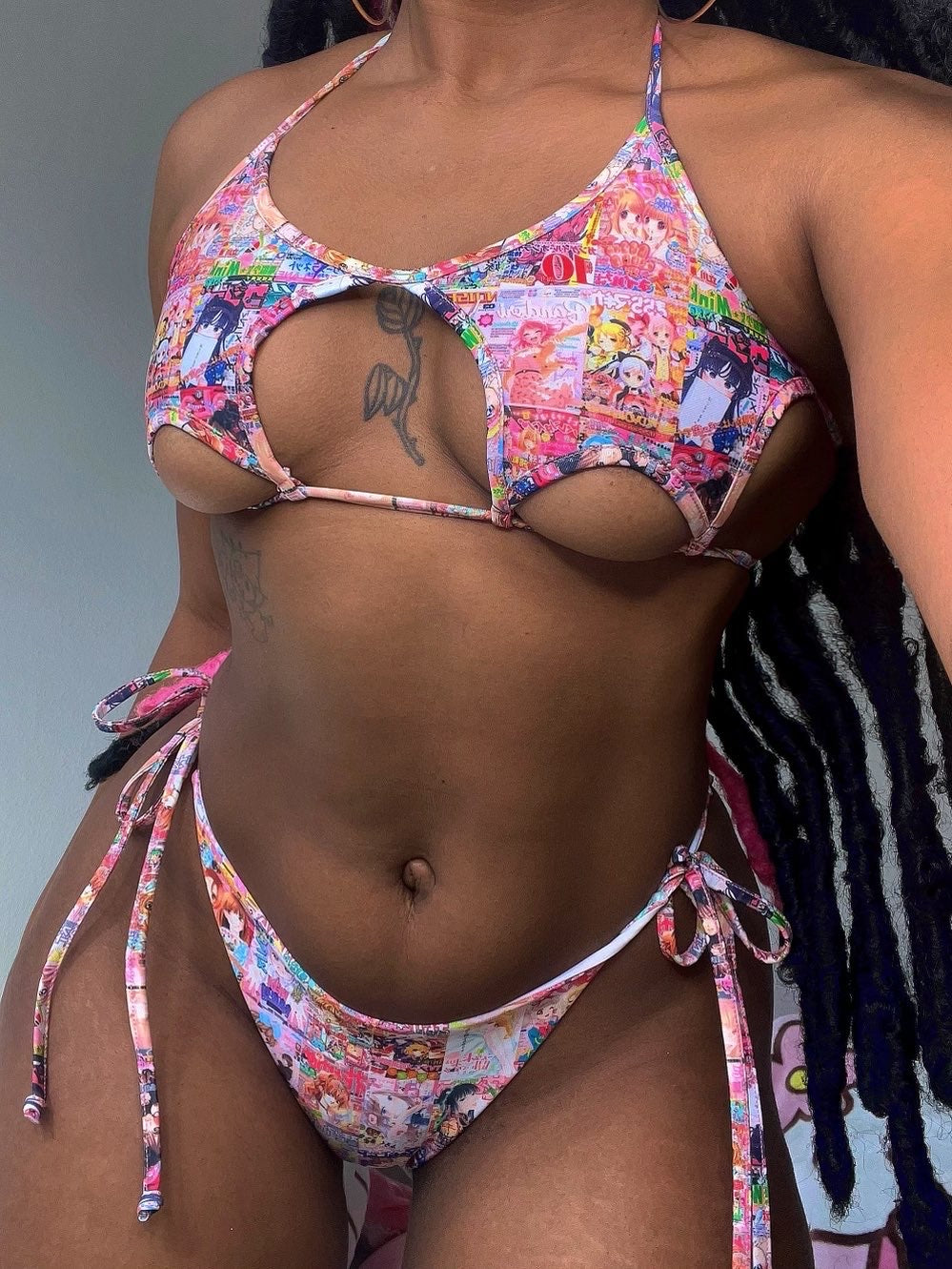 Manga star bikini - Bikinis, Monokinis, skirt sets, and apparel inspired by strippers - Bubblegum The Brand