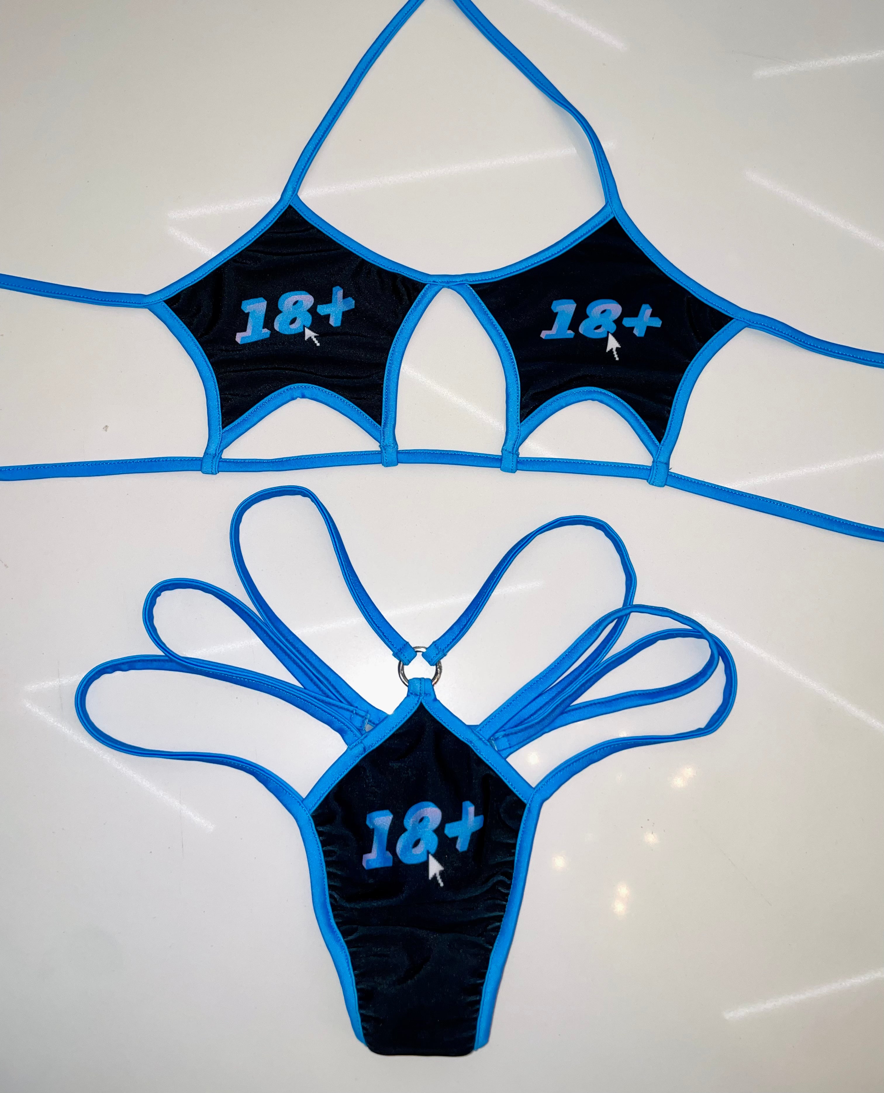 Exotic dancewear Stripper outfit. poledance bikini. festival outfit. rave outfit.