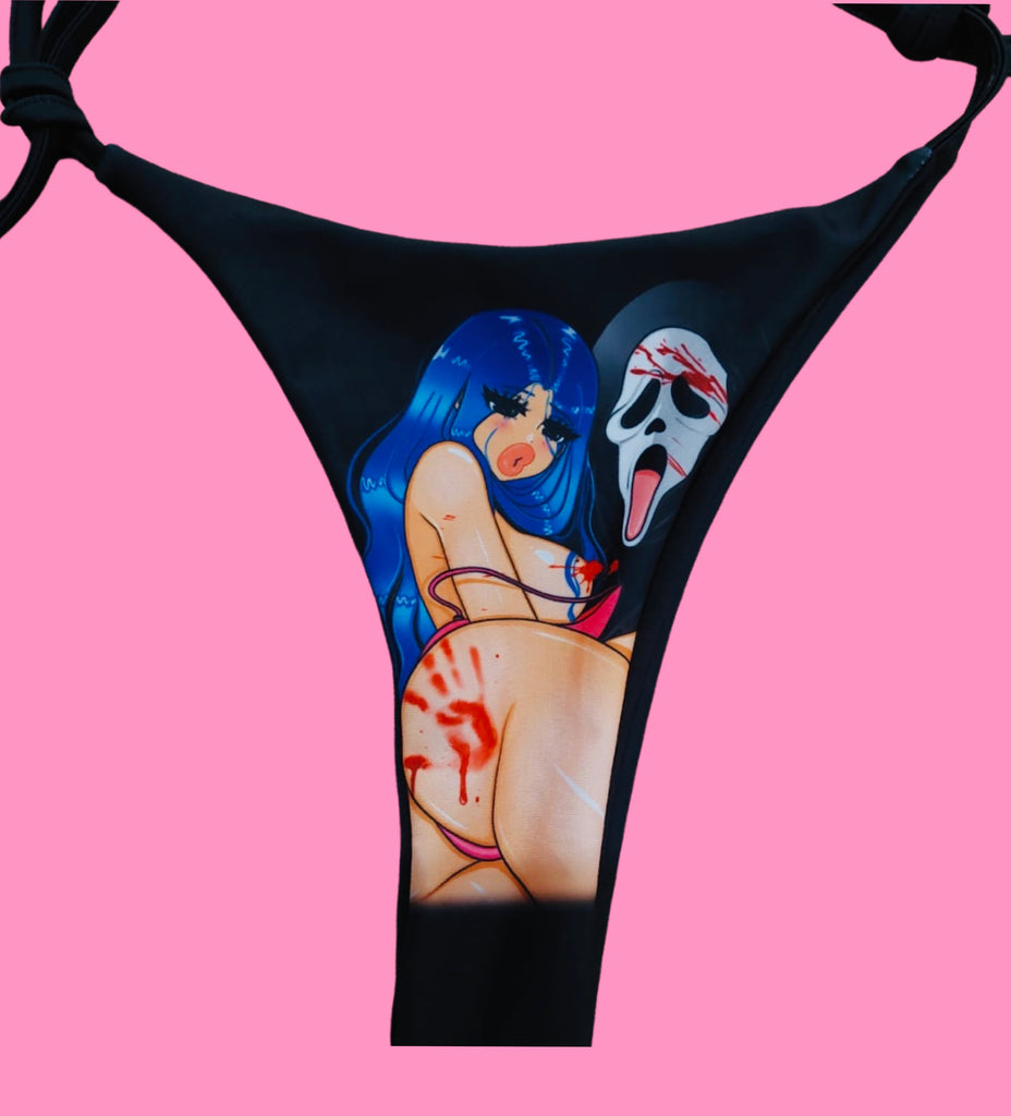 Horror Babes bikini - Bikinis, Monokinis, skirt sets, and apparel inspired by strippers - Bubblegum The Brand