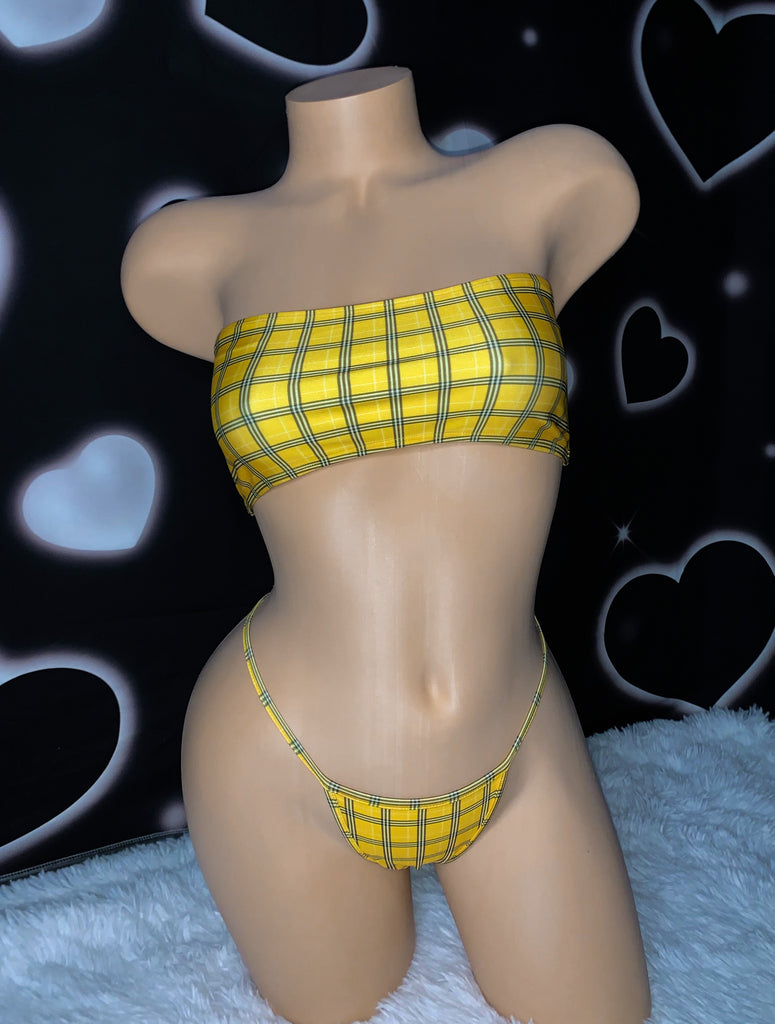 Clueless skirt set - Bikinis, Monokinis, skirt sets, and apparel inspired by strippers - Bubblegum The Brand