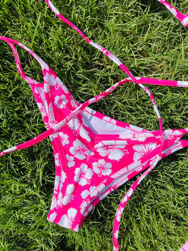 Lei Me Down bikini - Bikinis, Monokinis, skirt sets, and apparel inspired by strippers - Bubblegum The Brand